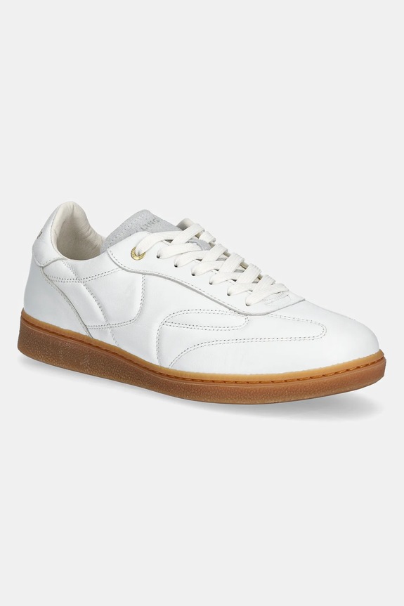Kožené tenisky Filling Pieces Sprinter Fussquilt textilný biela 68660061901