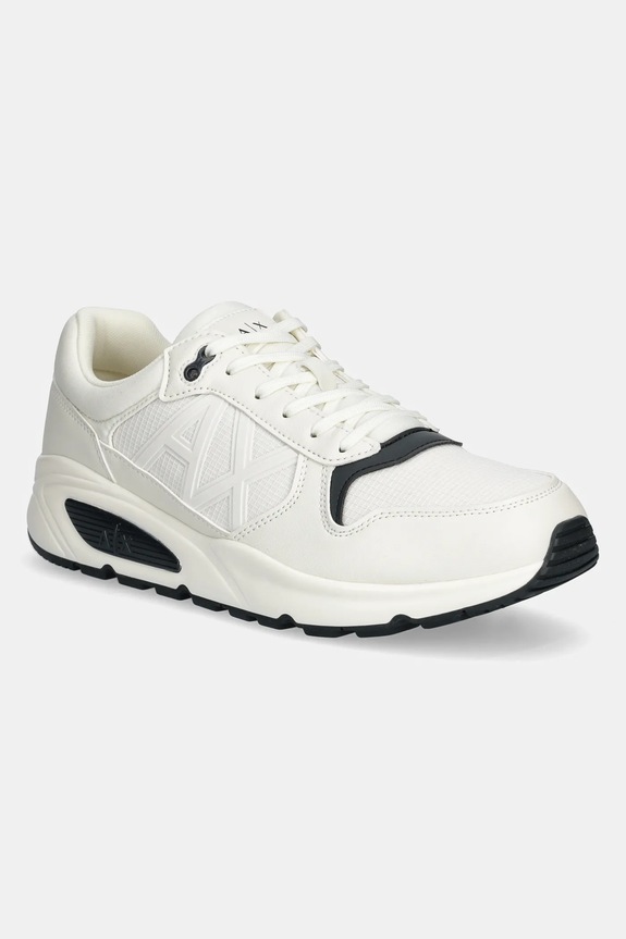 Armani Exchange sneakersy imitacja skóry licowej beżowy XUX239.XV909.U384