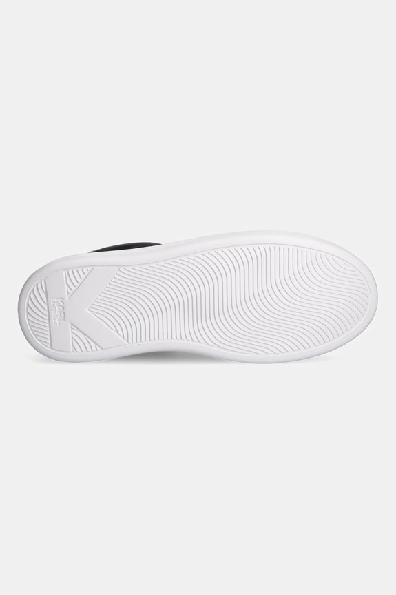 Karl Lagerfeld sneakersy skórzane KAPRI MENS KL52538K.000 czarny