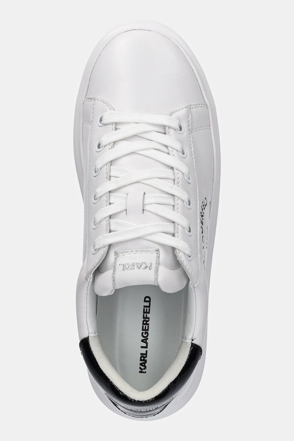 Кожаные кроссовки Karl Lagerfeld KAPRI MENS белый KL52538K.011