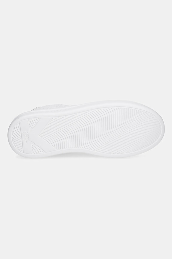 Kožené tenisky Karl Lagerfeld KAPRI MENS KL52549K.01W bílá