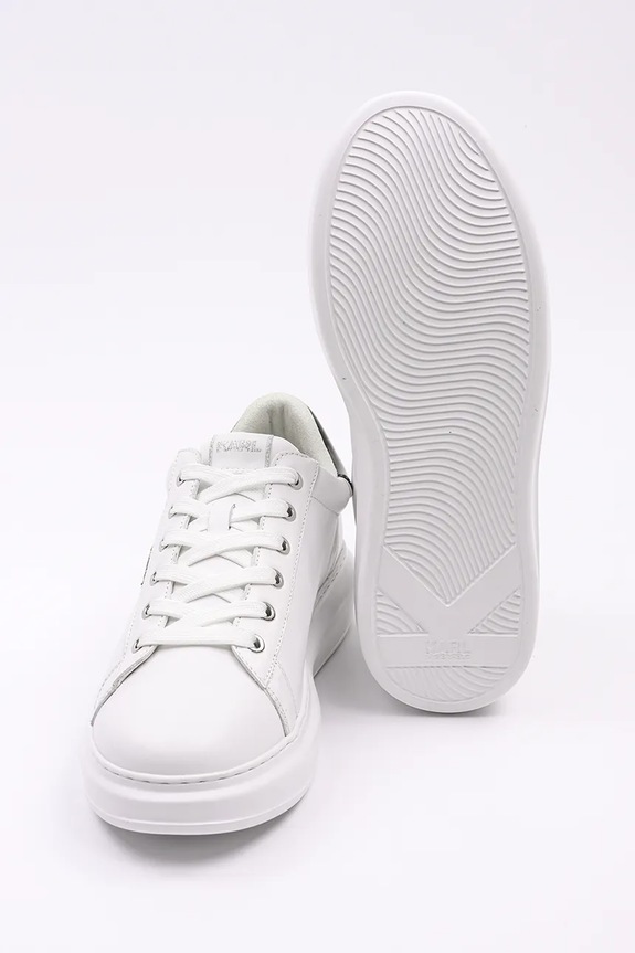 Kožené tenisky Karl Lagerfeld KAPRI MENS KL52515V.011 bílá