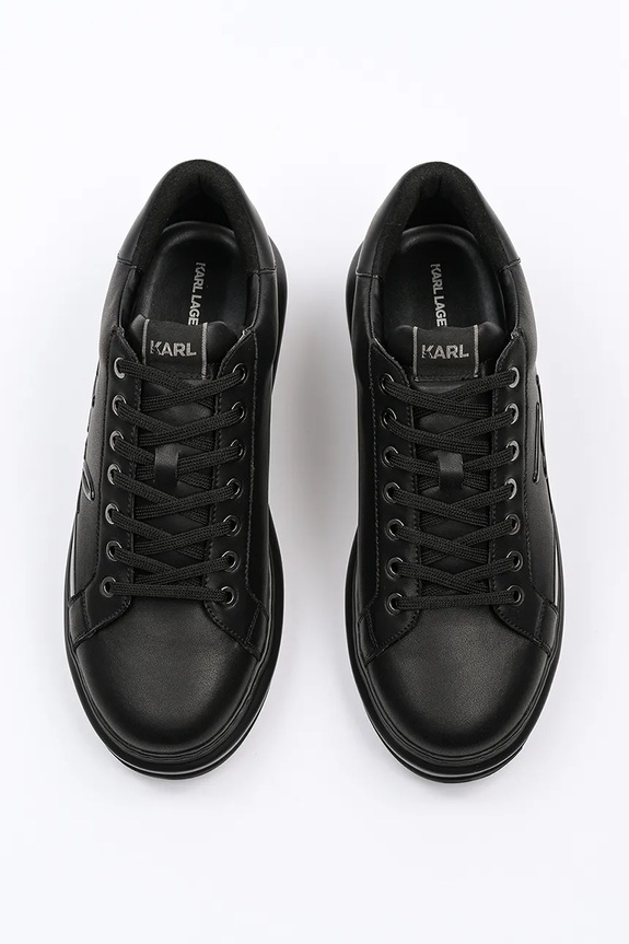 Obuv Nubukové tenisky Karl Lagerfeld KAPRI MENS KL52548F.00X čierna