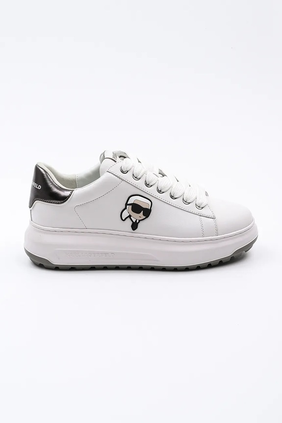 Δερμάτινα sneakers Karl Lagerfeld KAPRI LUG μικρό λευκό KL57530.01S