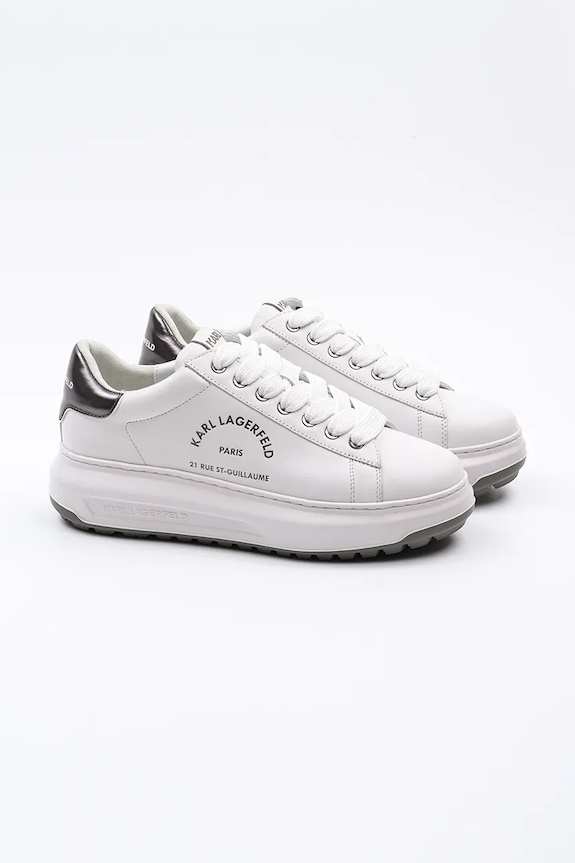 Kožené tenisky Karl Lagerfeld KAPRI LUG KL57538.01S bílá SS25
