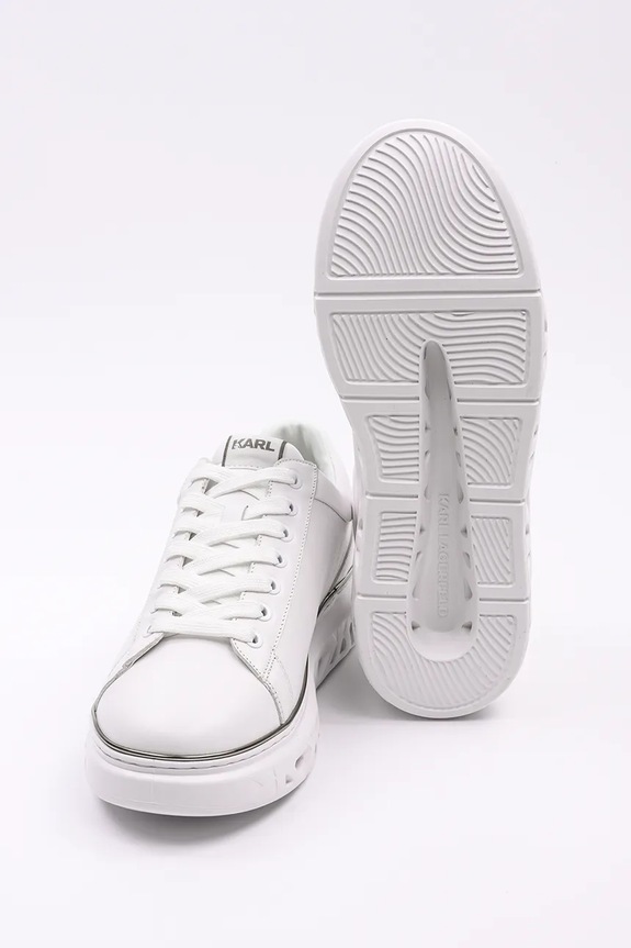 Кожени маратонки Karl Lagerfeld KAPRI KITE RSG KL54525.011 бял
