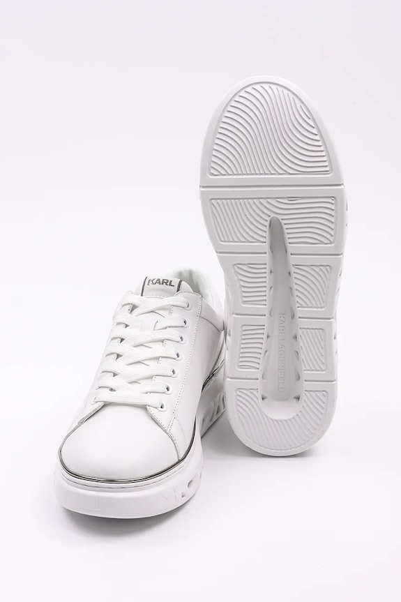 Кожени маратонки Karl Lagerfeld KAPRI KITE RSG KL54525.011 бял