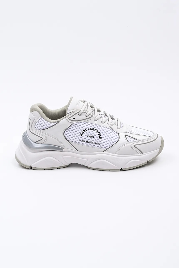 Karl Lagerfeld sneakersy KOMET tekstylny biały KL56538A.411
