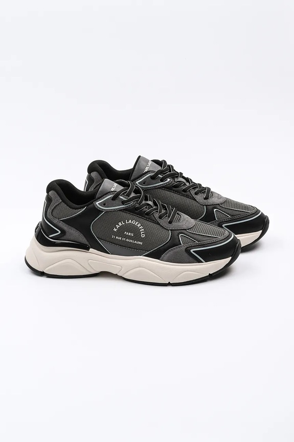 Karl Lagerfeld sneakersy KOMET KL56538A.470 szary SS25