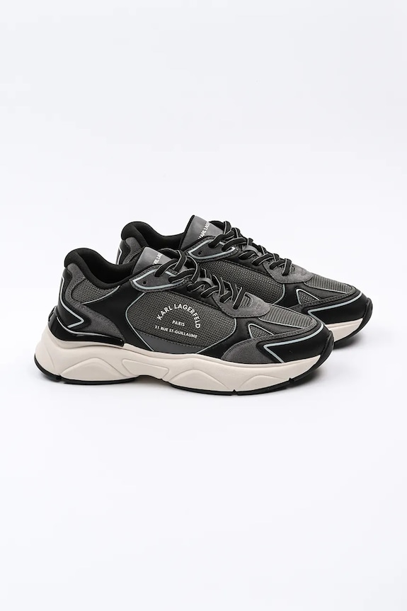 Karl Lagerfeld sneakersy KOMET KL56538A.470 szary SS25