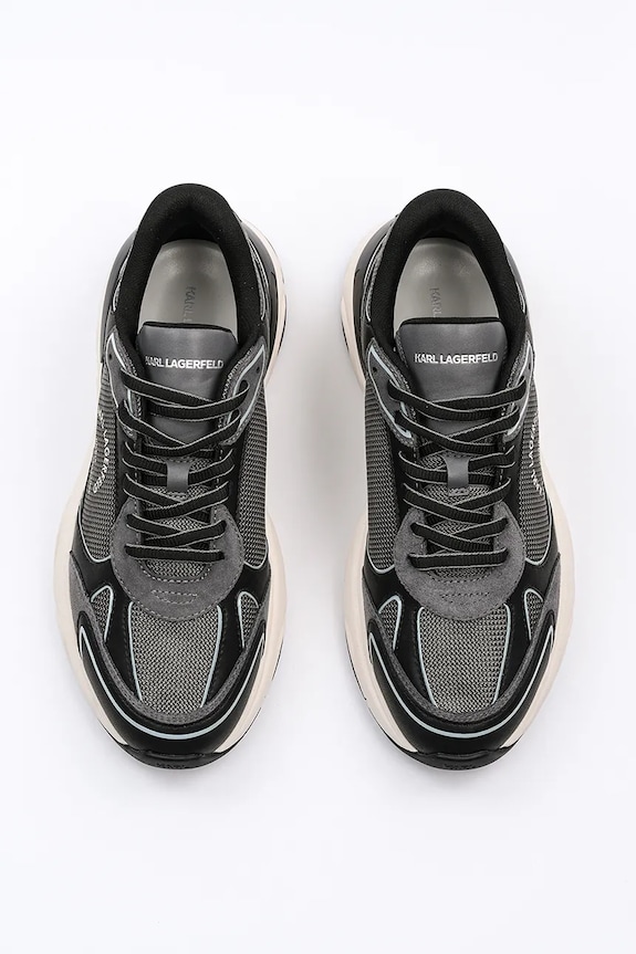 Karl Lagerfeld sneakersy KOMET szary KL56538A.470