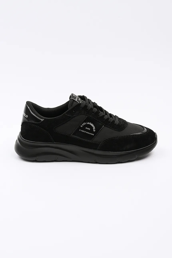 Karl Lagerfeld sneakersy SERGER syntetyczny czarny KL53637.20X
