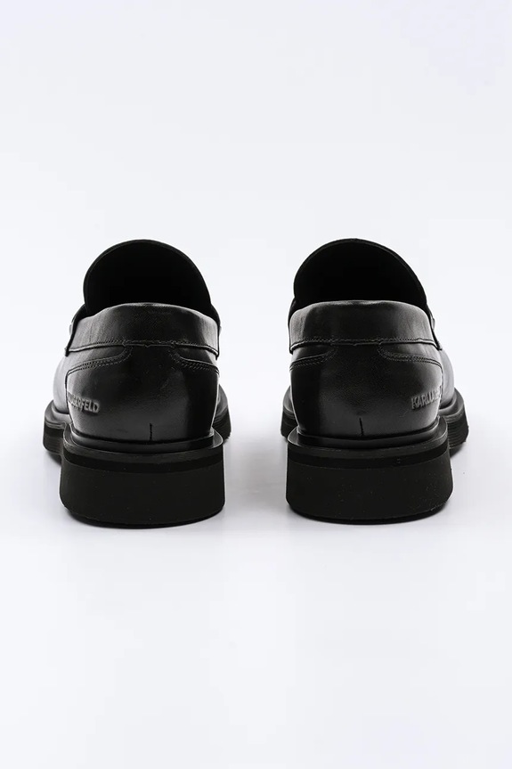 Παπούτσια Δερμάτινα μοκασίνια Karl Lagerfeld KINGSTON KL12215.000 μαύρο