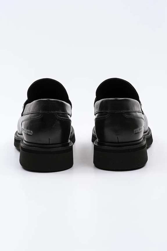 Παπούτσια Δερμάτινα μοκασίνια Karl Lagerfeld KINGSTON KL12215.000 μαύρο