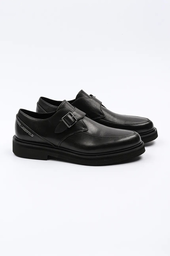 Karl Lagerfeld półbuty skórzane KARNABY KL10315.000 czarny SS25