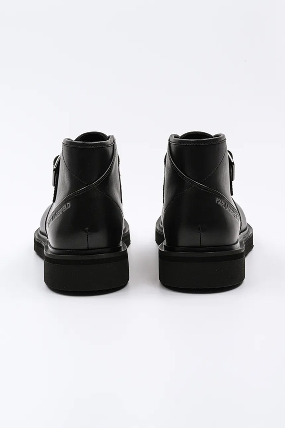 Παπούτσια Δερμάτινα παπούτσια Karl Lagerfeld KARNABY KL10330.000 μαύρο