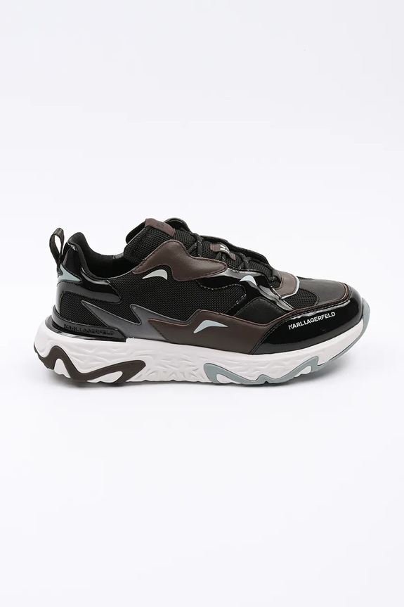 Karl Lagerfeld sneakersy BLAZE tekstylny brązowy KL52424.404