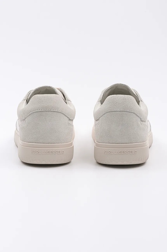Obuwie Karl Lagerfeld sneakersy skórzane ATLAS KL51837.5T1 beżowy