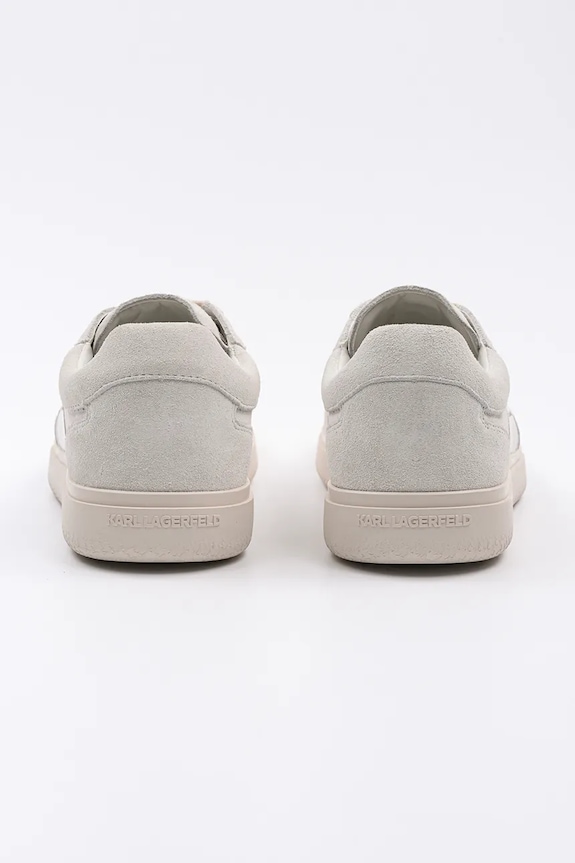 Obuwie Karl Lagerfeld sneakersy skórzane ATLAS KL51837.5T1 beżowy