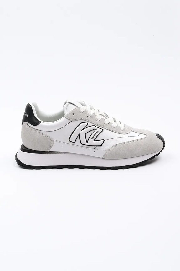 Karl Lagerfeld sneakers KAIRO KL pelle fiore bianco KL51124.410