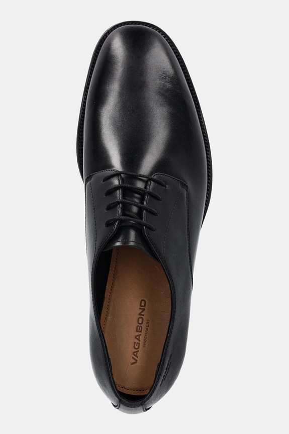 Kožené polobotky Vagabond Shoemakers MARIO černá 5861.001.20