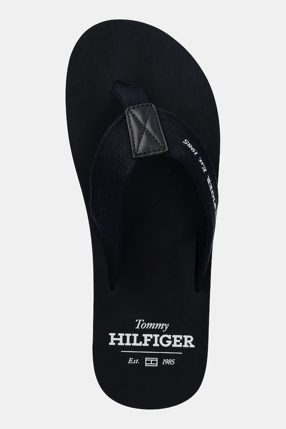 Žabky Tommy Hilfiger HILFIGER 85 BEACH SANDAL námořnická modř FM0FM05339