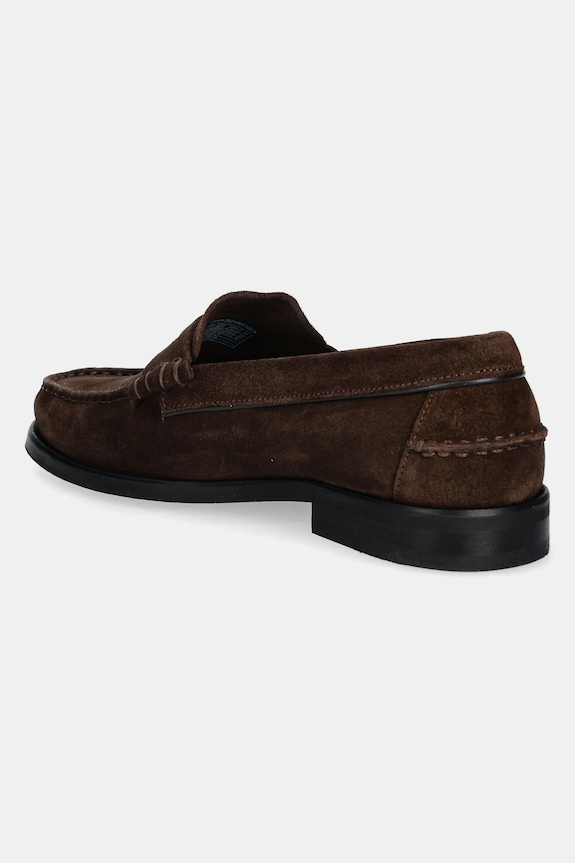 Παπούτσια Μοκασίνια σουέτ Tommy Hilfiger CLASSIC HILFIGER SUEDE LOAFER FM0FM05363 καφέ