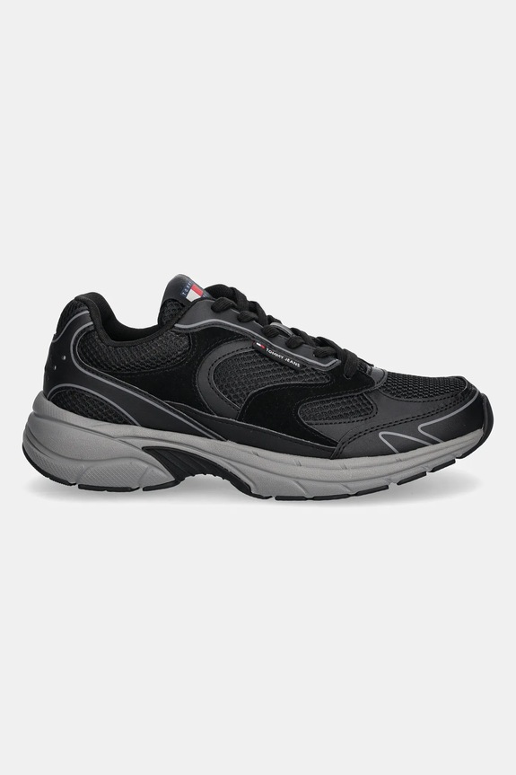 Tommy Jeans sneakers THE CONEY EM0EM01520 negru SS25