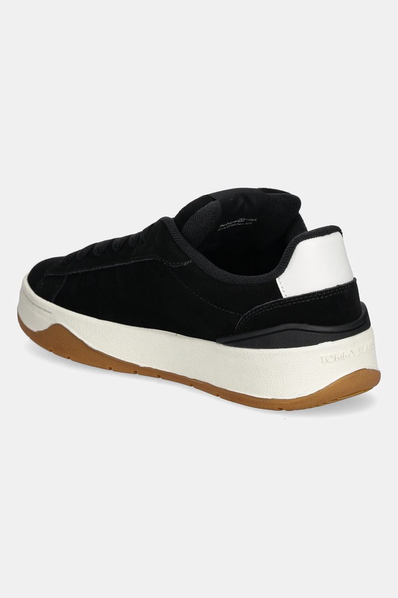 Boty Semišové sneakers boty Tommy Jeans TJM SKATER SNEAKER EM0EM01503 černá