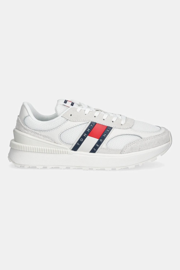 Tenisky Tommy Jeans TJM TECHNICAL RUNNER ESS EM0EM01537 biela AW25