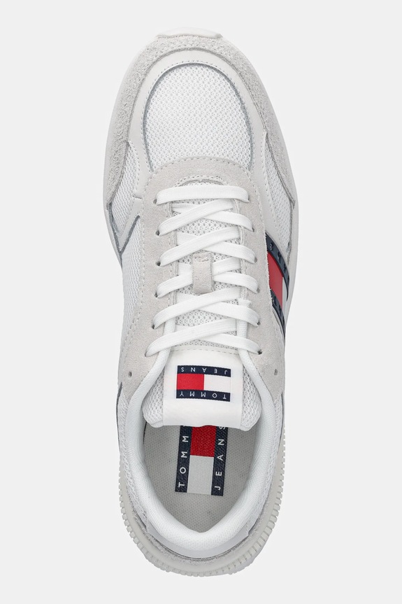 Tenisky Tommy Jeans TJM TECHNICAL RUNNER ESS biela EM0EM01537