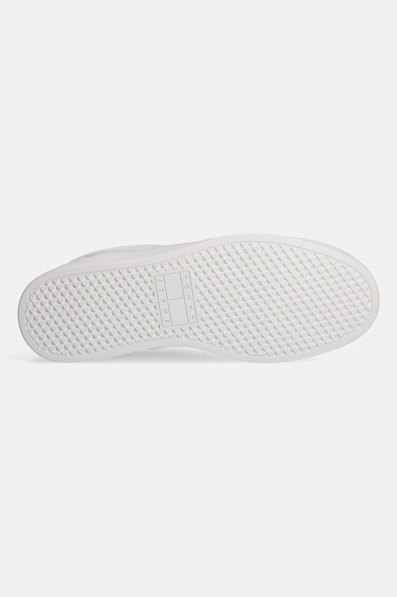 Tommy Jeans sneakersy skórzane TJM THE GREENWICH NEW ESS EM0EM01574 biały