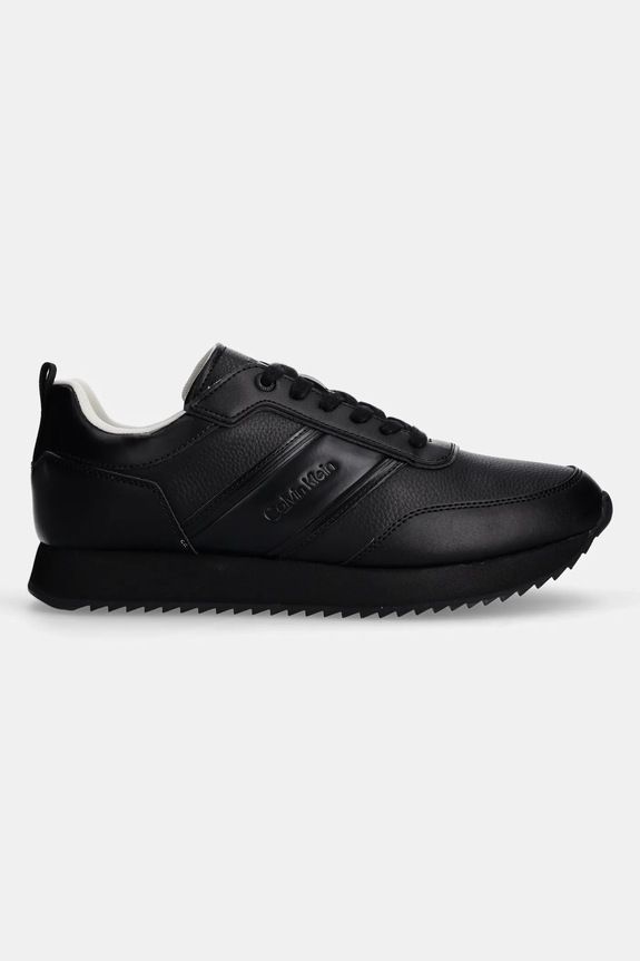 Tenisky Calvin Klein LOW TOP LACE UP LOGO LTH HM0HM01654 čierna SS25