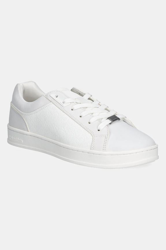 Calvin Klein sneakersy LOW TOP LACE UP NB MONO syntetyczny biały HM0HM01768