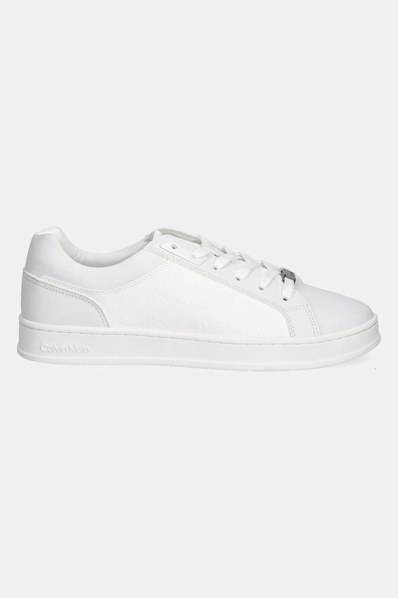 Calvin Klein sneakersy LOW TOP LACE UP NB MONO HM0HM01768 biały SS25