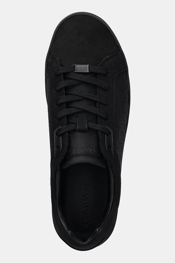 Tenisky Calvin Klein LOW TOP LACE UP NB MONO čierna HM0HM01768