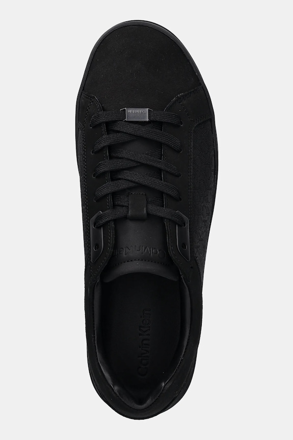 Tenisky Calvin Klein LOW TOP LACE UP NB MONO čierna HM0HM01768