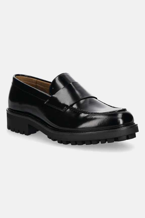 Kožené mokasíny Calvin Klein MOCCASIN W/ BAND casual čierna HM0HM01833