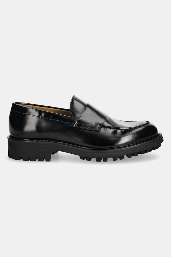Kožené mokasíny Calvin Klein MOCCASIN W/ BAND HM0HM01833 čierna SS25