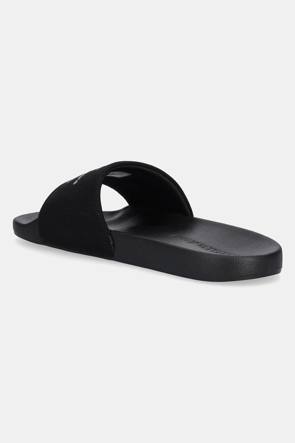 Cipők Calvin Klein Jeans papucs SLIDE MONOGRAM YM0YM01271 fekete