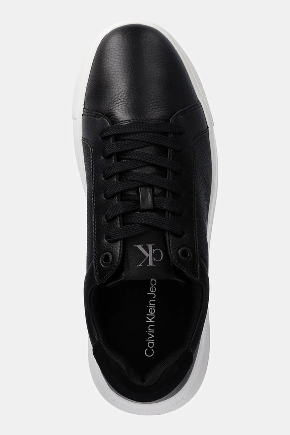 Sneakers boty Calvin Klein Jeans CHUNKY CUPSOLE LOW MG černá YM0YM01253