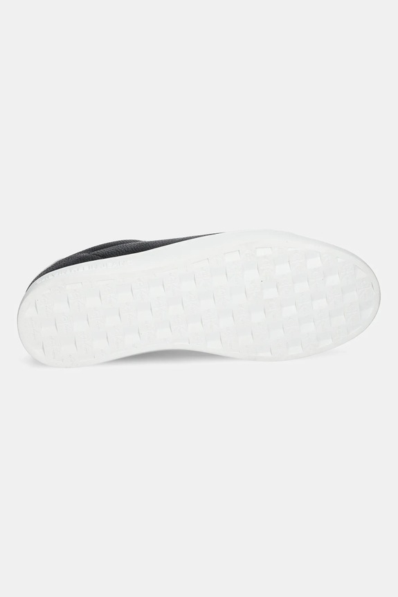 Kožené tenisky Calvin Klein Jeans CLASSIC CUPSOLE LOW OHB YM0YM01164 čierna