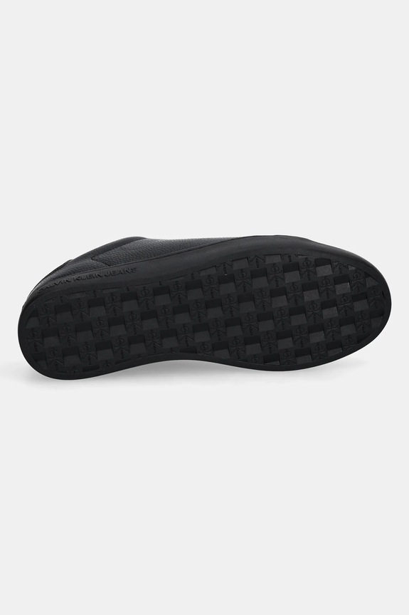 Δερμάτινα sneakers Calvin Klein Jeans CLASSIC CUPSOLE LOW OHB YM0YM01164 μαύρο