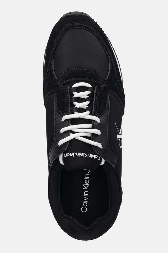 Sneakers boty Calvin Klein Jeans RETRO SOCK RUNNER MG WMM černá YM0YM01152
