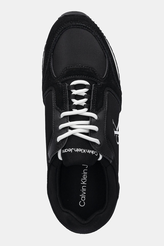 Sneakers boty Calvin Klein Jeans RETRO SOCK RUNNER MG WMM černá YM0YM01152