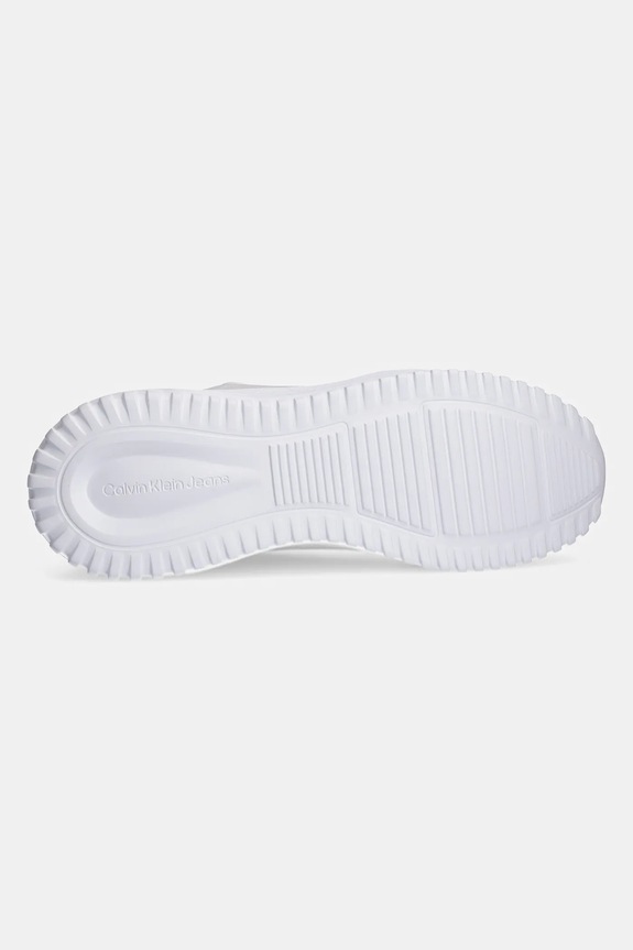 Kožené tenisky Calvin Klein Jeans EVA RUNNER LOW MG WMM YM0YM01145 sivá