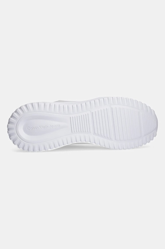 Kožené tenisky Calvin Klein Jeans EVA RUNNER LOW MG WMM YM0YM01145 sivá