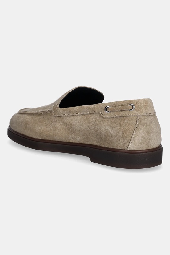 Obuwie Giuseppe Zanotti mokasyny skórzane Berth EU50001.004 beżowy