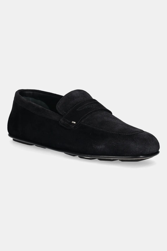 Mokasini iz semiša Giuseppe Zanotti Rupert Casual črna EU50021.001