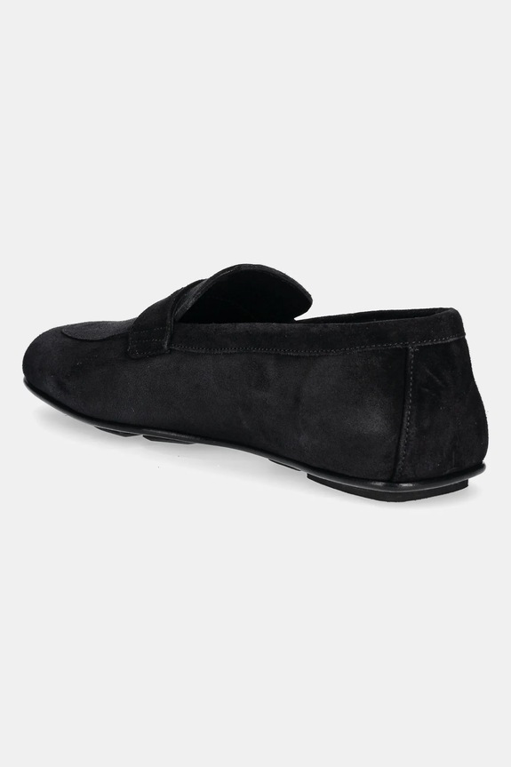 Obutev Mokasini iz semiša Giuseppe Zanotti Rupert EU50021.001 črna